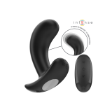 Intense - Chandler Plug Anal 10 Vibraciones Negro Control Remoto |