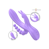Intense - Miko Triple Vibrador Rabbit & Estimulador & Anal 7