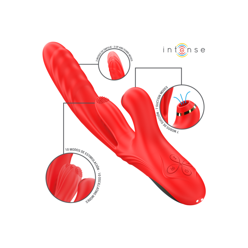 Intense - Karol Vibrateur Multifonction Poussée & Stimulation &