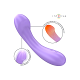 Intense - Becky Vibrador 19 Cm Calentable 7 Vibraciones Morado |
