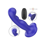 Intense - Shorty Vibrateur Avec Ventouse Télécommande Bleue |