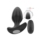 Intense - Joey Plug Anal 10 Vibraciones Negro Control Remoto |