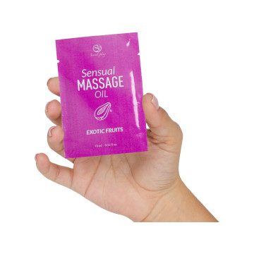 SECRETPLAY - OLIO DA MASSAGGIO MONODOSE AI FRUTTI ESOTICI 10 ML - SEC…