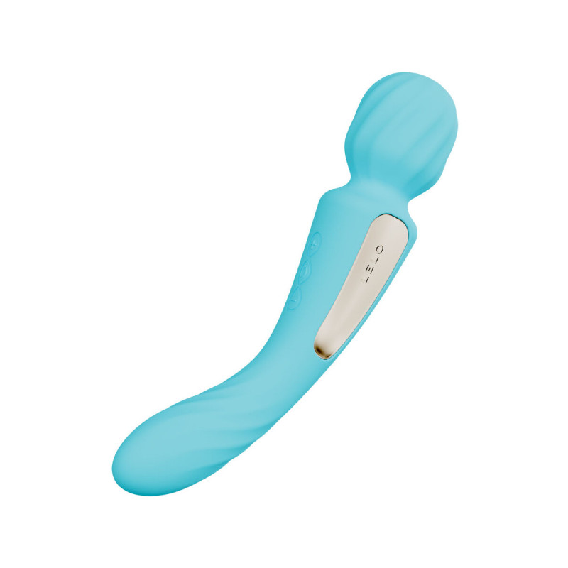 Lelo - Switch Vibrateur Wanda Double Stimulation Aqua | Vybes.it