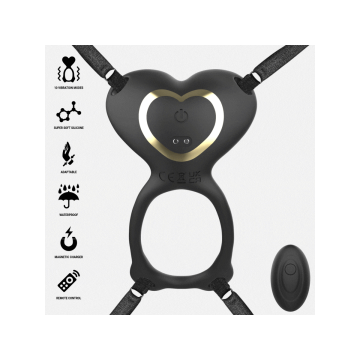 IBIZA - VIBRATORE DI COPPIA CON TELECOMANDO A CUORE - IBIZA TECHNOLOGY