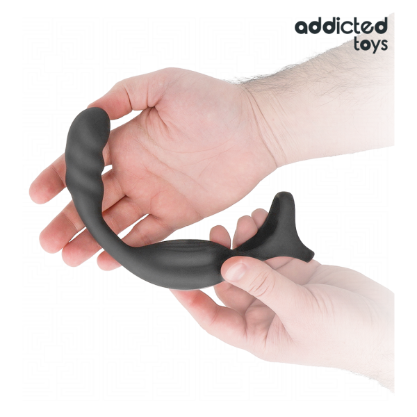 ADDICTED TOYS - ANILLO DOBLE VIBRADOR PROSTÁTICO CONTROL REMOTO