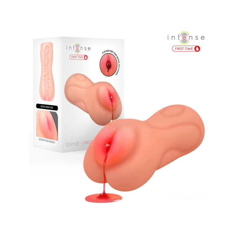 Intense First Time - Sophie Vagina Virgen Con Himen Y Sangrado |