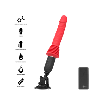 Intense - Cynthia Fernbedienungs - Stossvibrator Mit Wärmefunktion