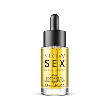 BIJOUX INDISCRETS - HUILE ANALE APAISANTE POUR SEXE LENT 15 ML - BIJO…