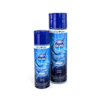 SKINS - AQUA LUBRIFICANTE A BASE D'ACQUA 250 ML | Vybes.it