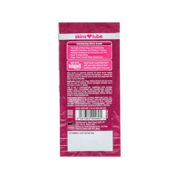 SKINS - EXCITE WATER-BASED LUBRICANT SINGLE-DOSE 5 ML | Vybes.it