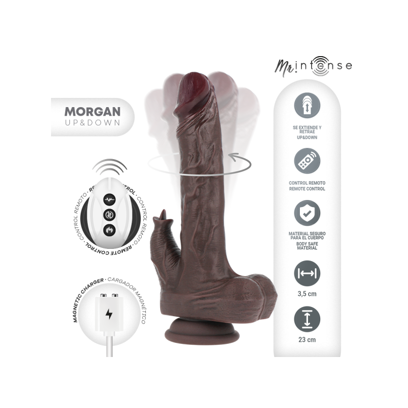Mr Intense - Morgan Poupée Multifonction Réaliste Avec Vibration Et