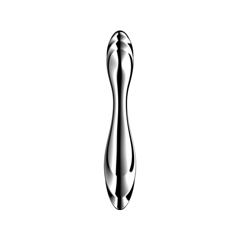Satisfyer - Pure Gravity 2 Godemichet Double Extrémité En Acier