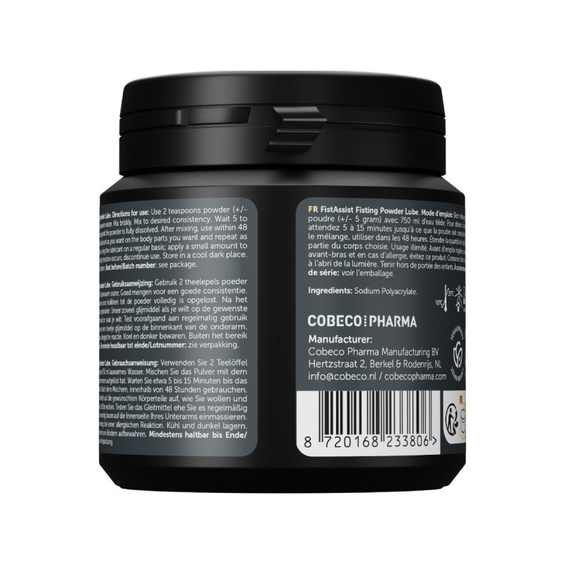 Cobeco - Fist Assist Lubricante En Polvo 135 Gr | Vybes.it