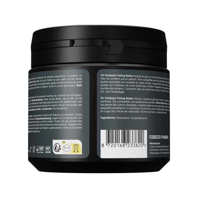 Cobeco - Fist Assist Vaselina Lubricante Base De Aceite 500 Ml |