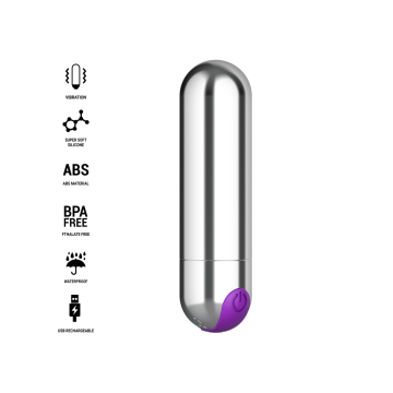 INTENSE - KAREN MINI VIBRANTE RECHARGEABLE ARGENT - INTENSE FUN TOYS…