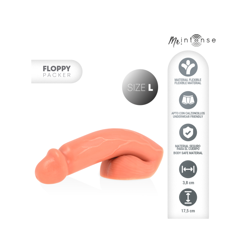 MR INTENSE - FLOPPY SIZE L REALISTIC PACKER - MR. INTENSE DILDOS - Pe…