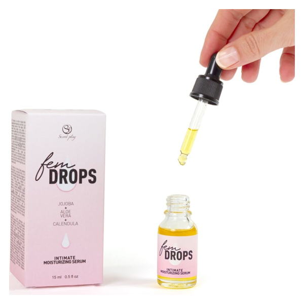 SECRETPLAY - FEM DROPS SÉRUM HIDRATANTE ÍNTIMO 15 ML