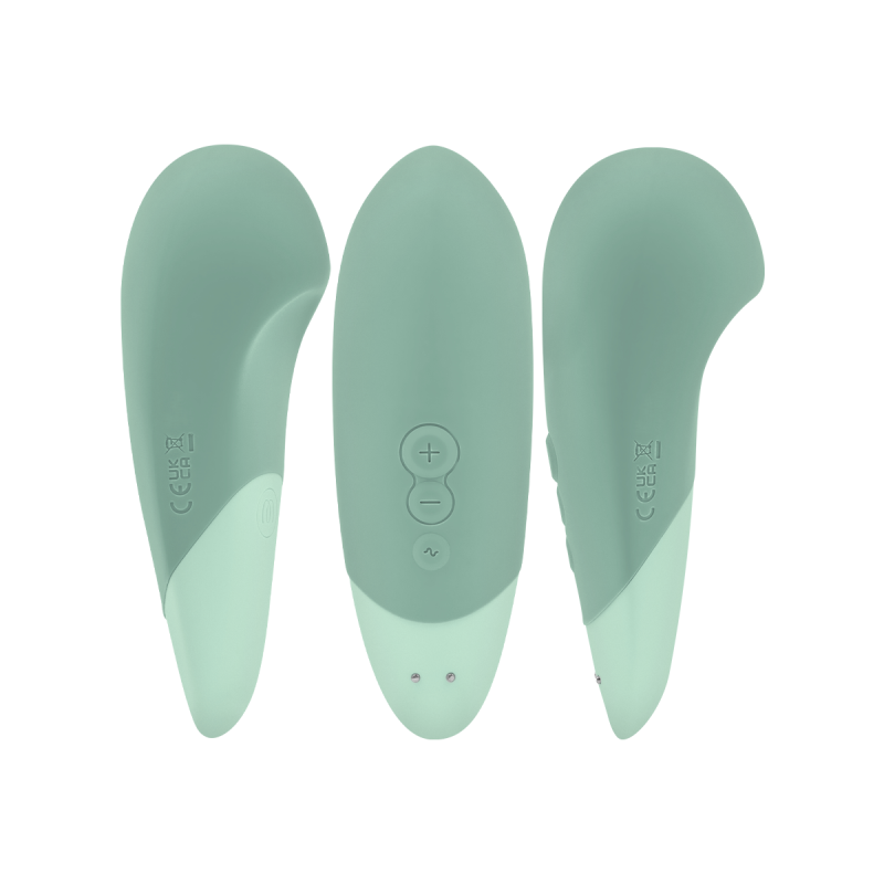 Womanizer - Vibe Vibrador Lay - On Silencioso Verde Claro | Vybes.it