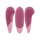 Womanizer - Vibe Vibrador Lay - On Silencioso Rosa Oscuro | Vybes.it