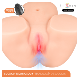 INTENSE DEEP TOUCH - GINGER MASTURBADOR VAGINA CON EFECTO SUCCIÓN, CALOR, VIBRACIÓN Y VOZ CON CONTROL REMOTO 5.3 KG
