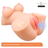INTENSE DEEP TOUCH - VERO TORSO VAGINA CON EFECTO SUCCIÓN, CALOR, VIBRACIÓN Y VOZ 5.5 KG