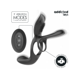 Addicted Toys - Anneau Double Pénis Avec Stimulateur Clitorial |