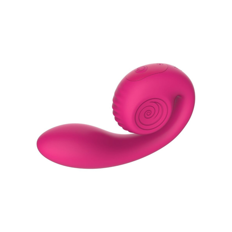 Snail Vibe - Gizi Lite Vibrador Dual Punto G Y Clítoris Rosa |