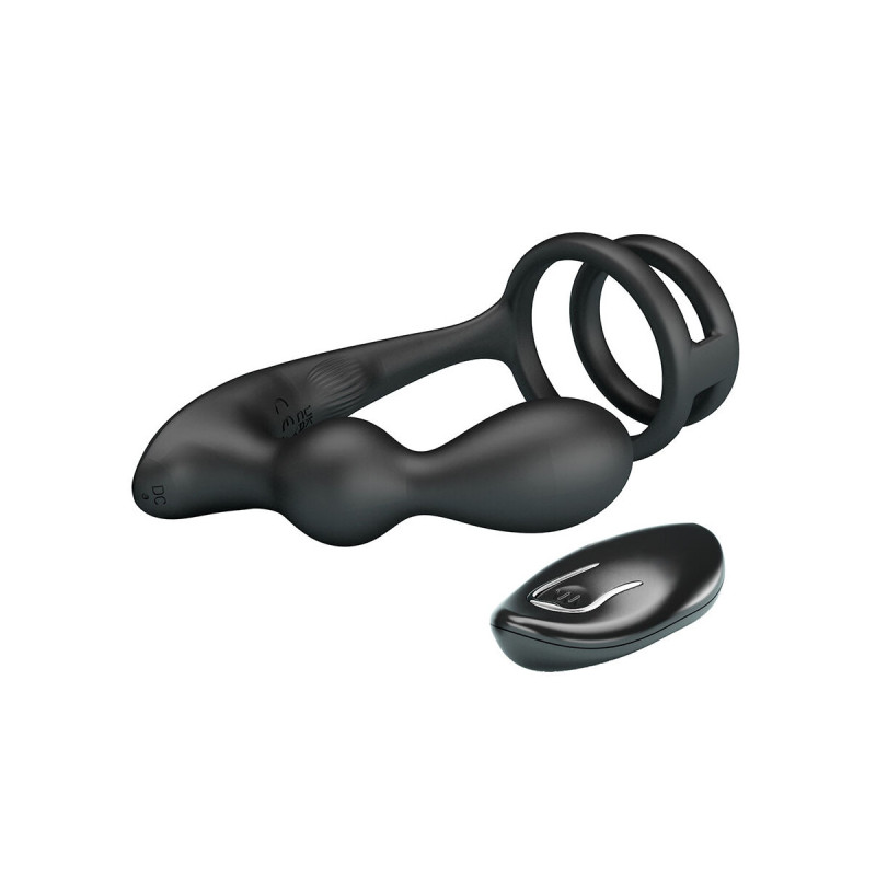 Mr Play - Plug Anal Vibrant Avec Anneau Pénis Et Télécommande |