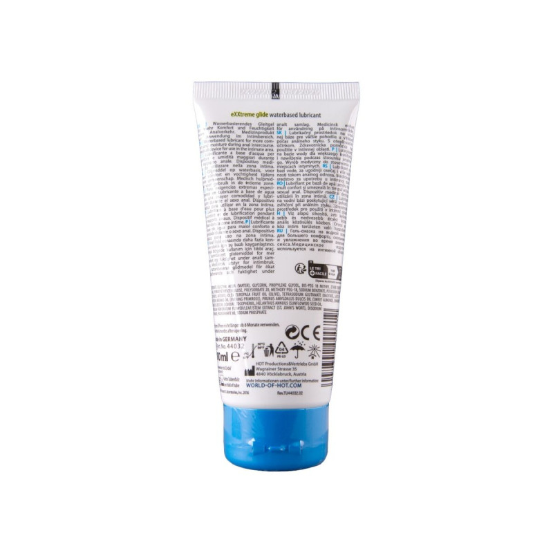 HOT - EXTRA GLEITENDES GLEITMITTEL AUF WASSERBASIS + KOMFORTÖL A+ 100…