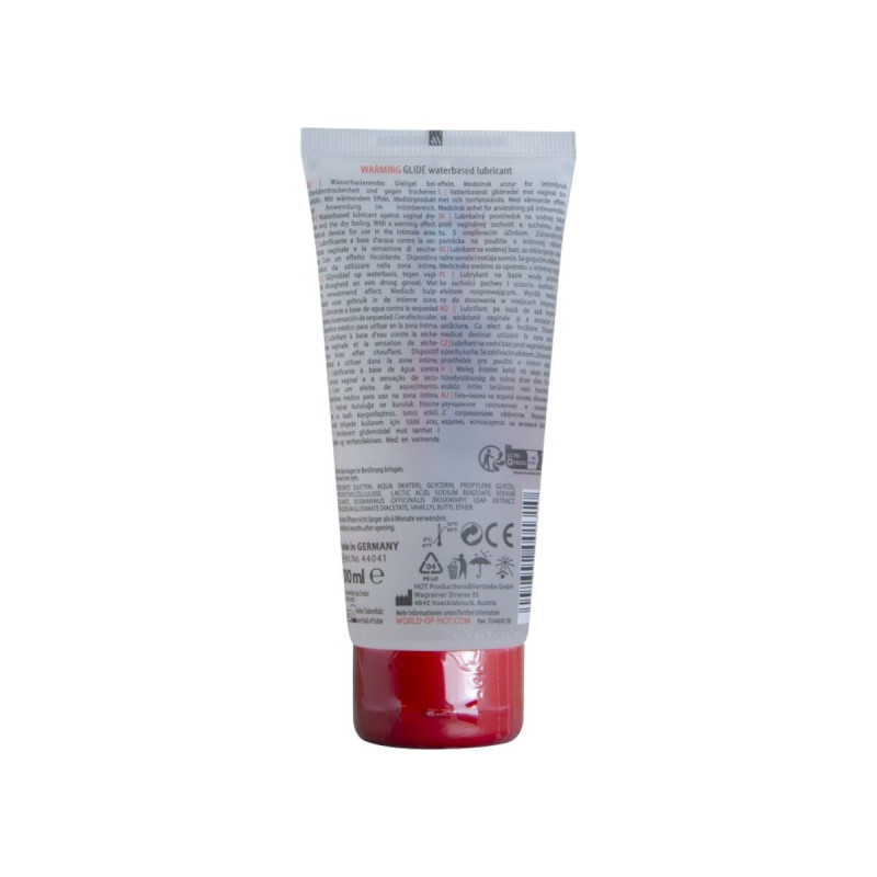 HOT - WARMING GLIDE LIQUID PLEASURE WATERBASED LUBRICANT 100 ML - Hot…