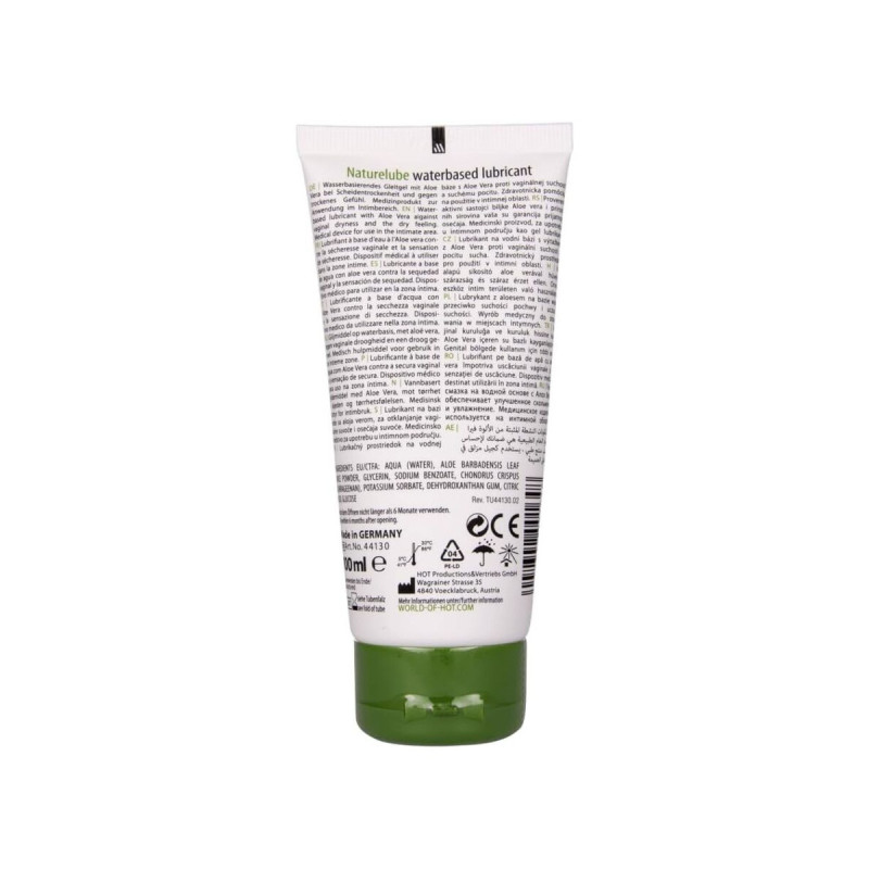 HOT - NATURE LUBE WATERBASED ALOE VERA 100 ML - Water-based