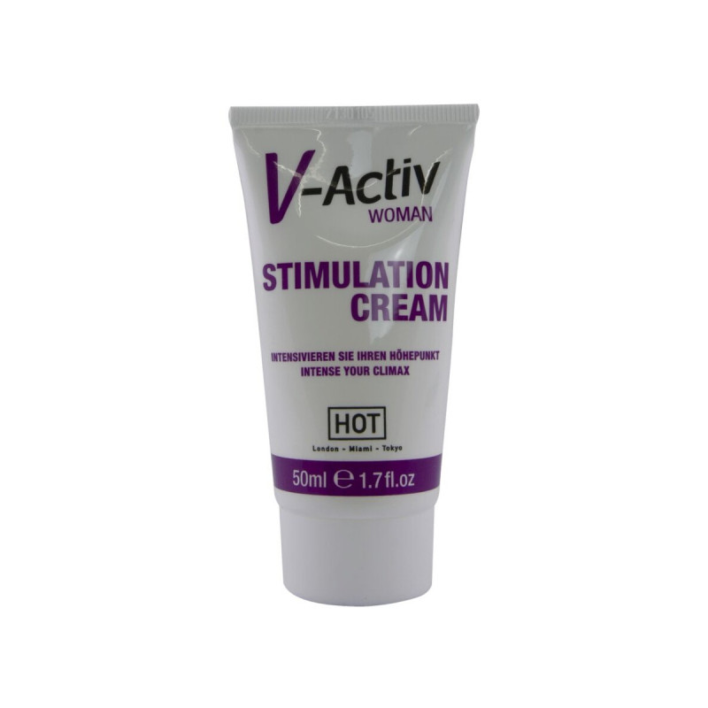HOT - V-ACTIV STIMULATION CREAM FOR WOMEN 50 ML - Orgasm Intensifier