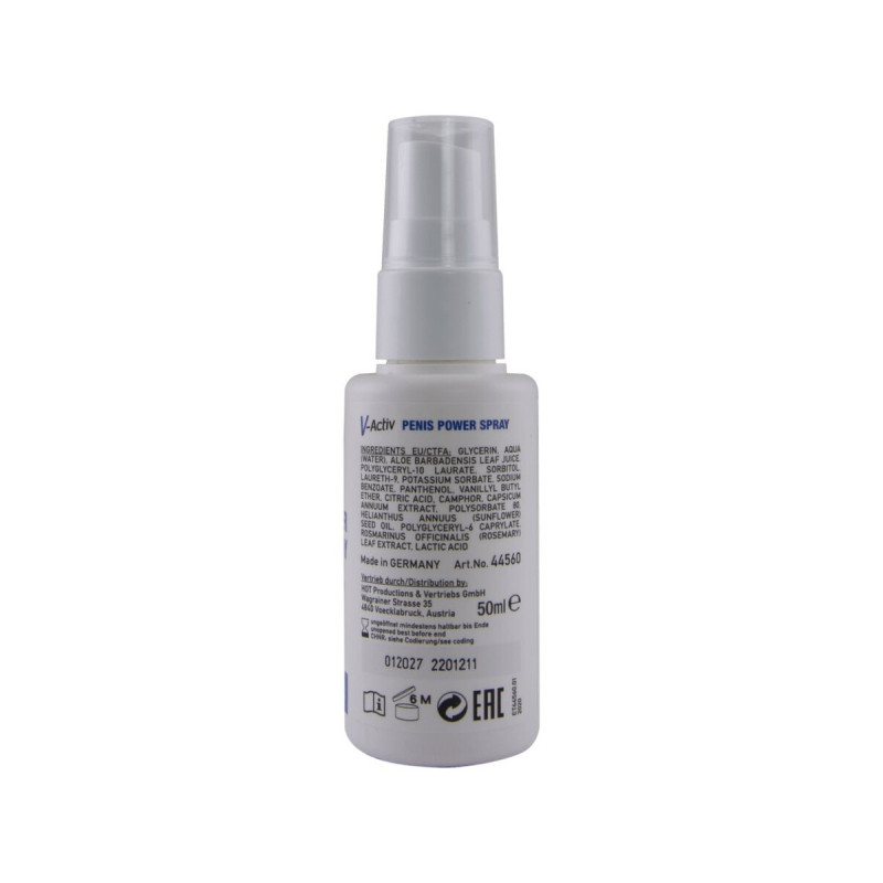 Hot - V - Activ Penis Power Spray Para Hombre 50 Ml | Vybes.it