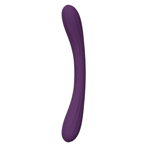 LELO - BOOMERANG VIBRATEUR À DOUBLE EXTRÉMITÉ VIOLET
