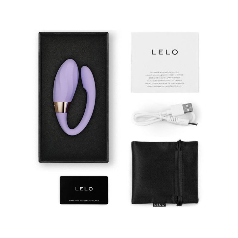 Lelo - Tiani Twist Vibrador Para Parejas Lavanda | Vybes.it