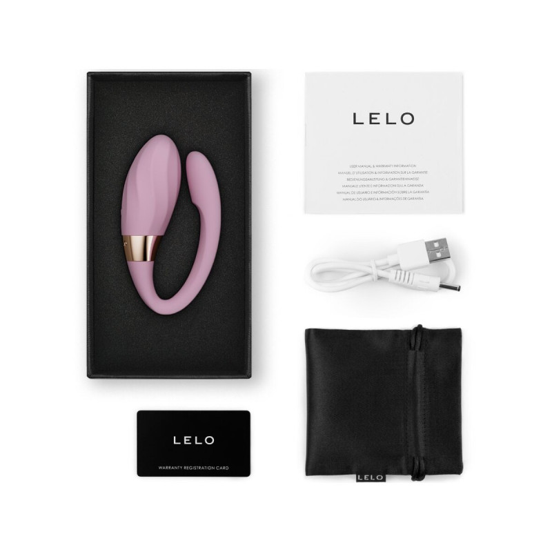 Lelo - Tiani Twist Vibrateur Pour Couples Rose Pâle | Vybes.it