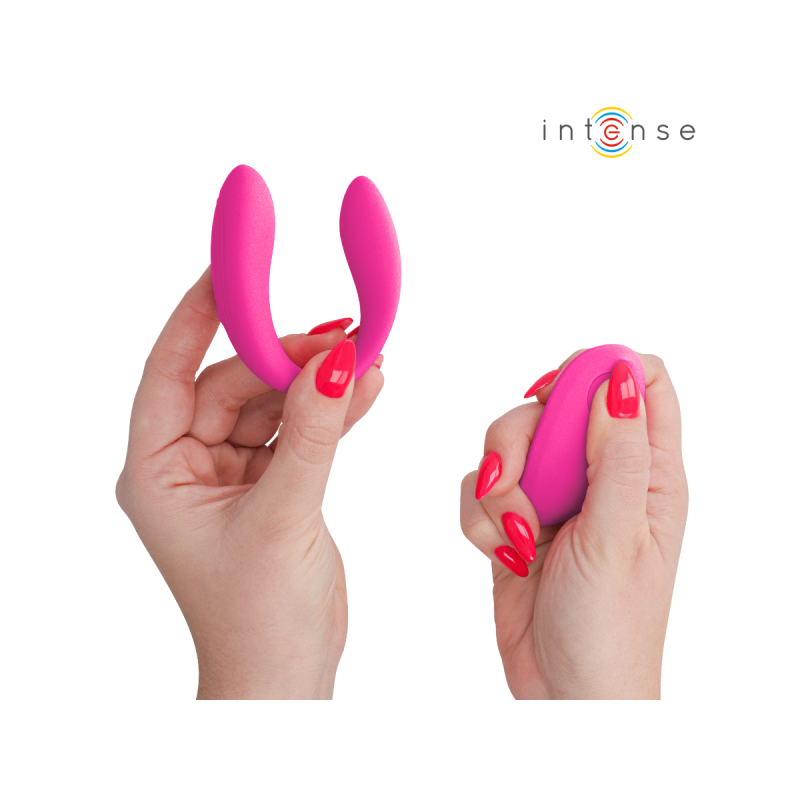Intense - Nora Estimulador De Pinza Con Vibración Rosa | Vybes.it