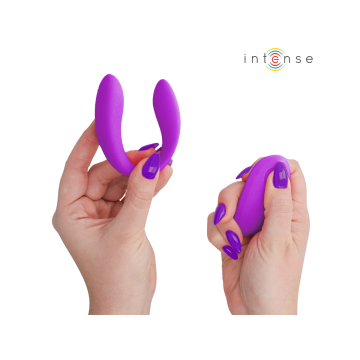 Intense - Nora Estimulador De Pinza Con Vibración Morado | Vybes.it
