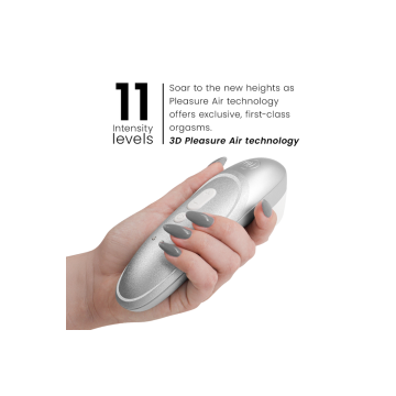 Womanizer - Pro Vibrant Estimulador De Clítoris Gris Plata |