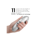 Womanizer - Stimulateur Clitorial Vibrant Pro Gris Argenté |
