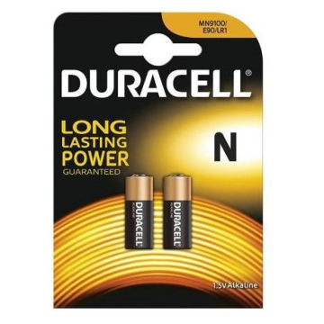 DURACELL - PILA ALCALINA MN9100 N LR1 1,5V BLISTER*2