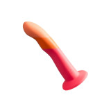 Romp - Dizi Godemichet En Silicone Avec Ventouse Tricolé 18 Cm |