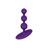 ROMP - AMP PERLE ANALALI IN SILICONE FLESSIBILE VIOLA 12,5 CM VIOLA -…