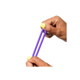 ROMP - REMIX TRIO ENSEMBLE DE 3 ANNEAUX PÉNIS EN SILICONE VIOLETTES -…