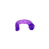 Baile - Double Gode En Gelée Flexible Lilas | Vybes.it