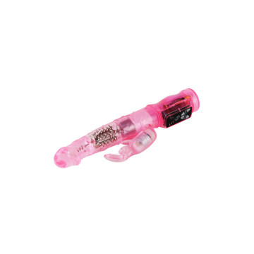 Baile - Mini Rotador Rabbit Rosa Superestimulador | Vybes.it
