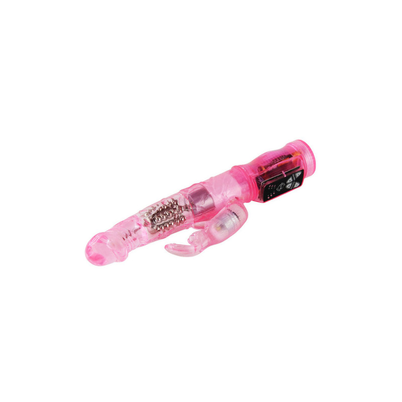 Baile - Mini Rotador Rabbit Rosa Superestimulador | Vybes.it
