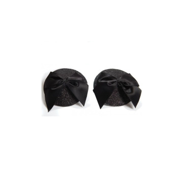 BIJOUX - COPRITEZZOLI BURLESQUE LUCIDI CON FIOCCO - BIJOUX BURLESQUE…
