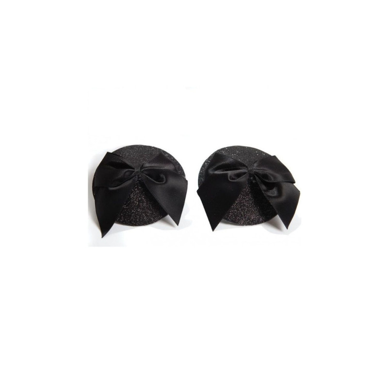 BIJOUX - COPRITEZZOLI BURLESQUE LUCIDI CON FIOCCO - BIJOUX BURLESQUE…